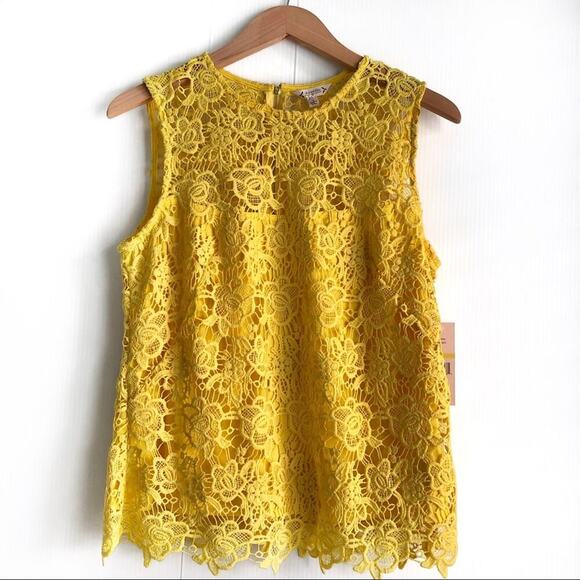 New! Nanette Lepore lace tank top NWT - Picture 1 of 10